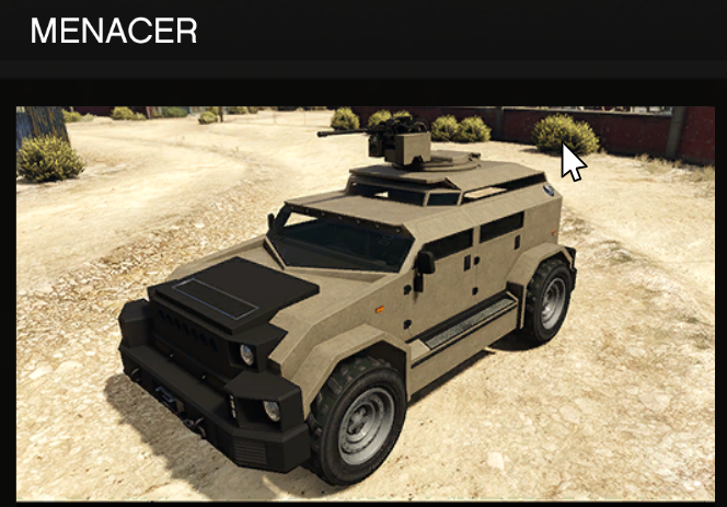 Warstock | Vehicle Menacer | Custom Item | GTA Online | RLW