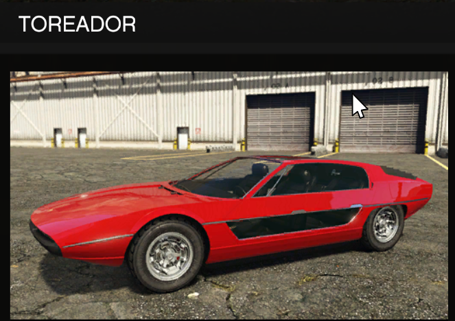 Warstock | Vehicle Toreador | Custom Item | GTA Online | RLW