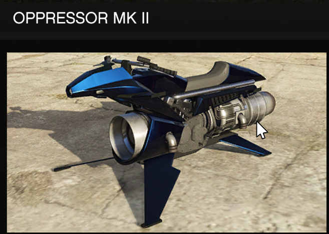 Warstock | Vehicle Oppressor MK II | Custom Item | GTA Online | RLW