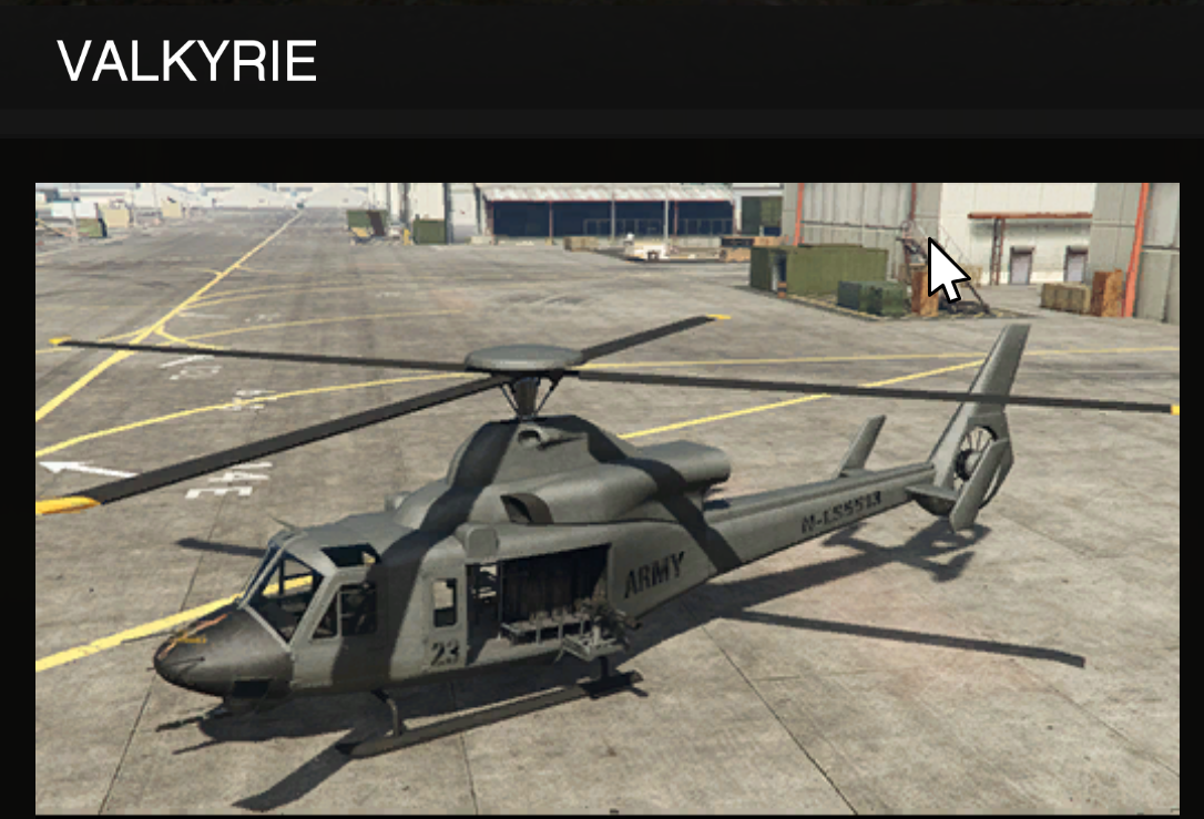 Warstock | Vehicle Valkyrie | Custom Item | GTA Online | RLW